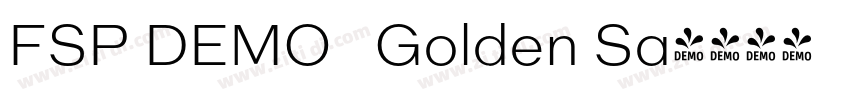 FSP DEMO   Golden Sa字体转换